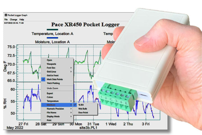 Registrador de datos XR450