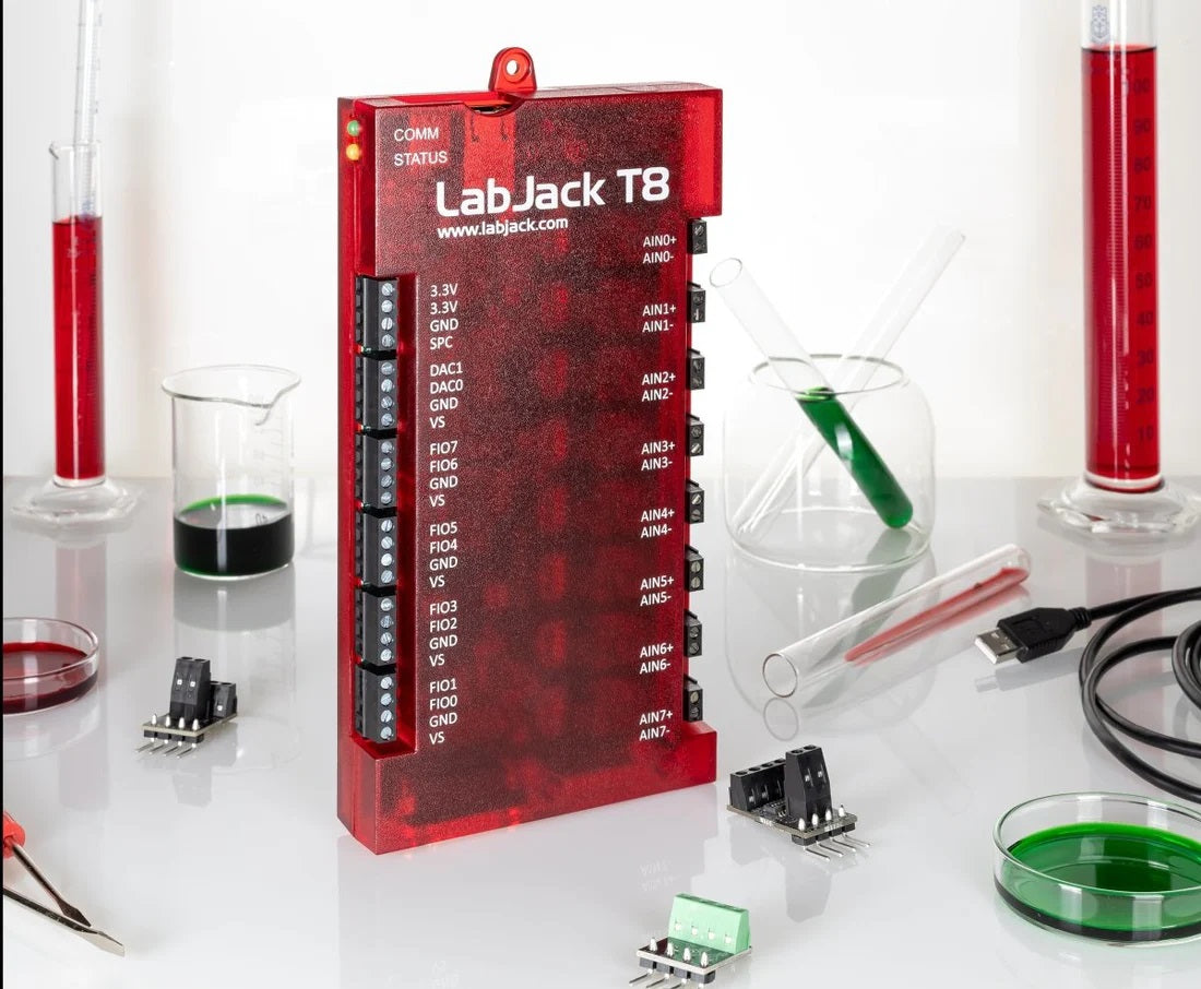 DAQ multifuncional más versátil T8