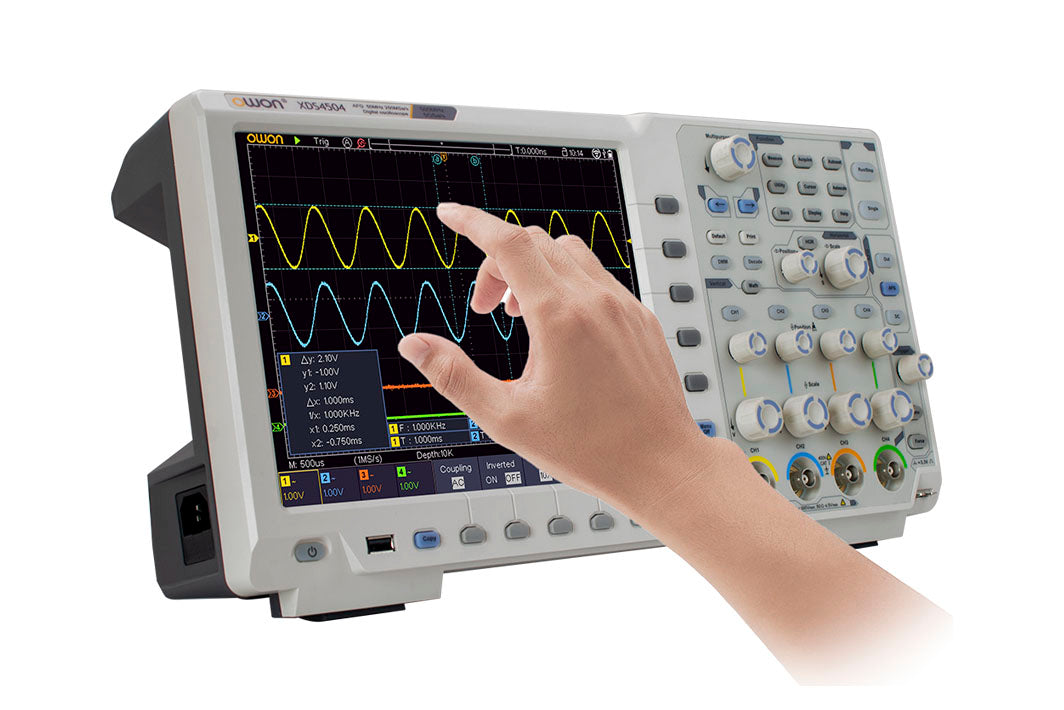 Osciloscopio digital de 350MHz-500MHz serie XDS4000